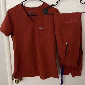 Terracotta Figs Scrubs